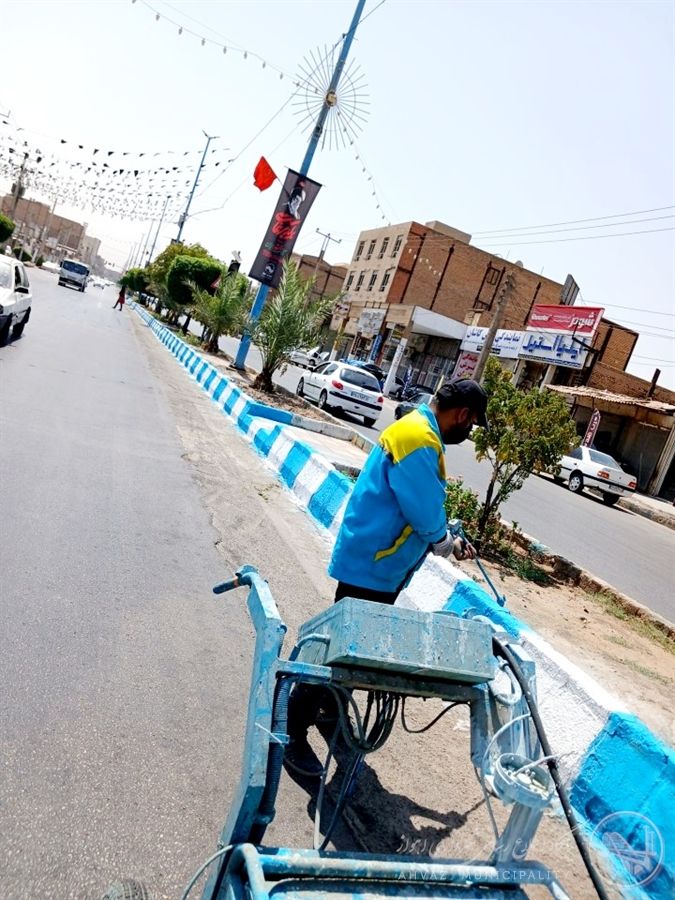 گامی در مسیر آراستگی معابر شهری
