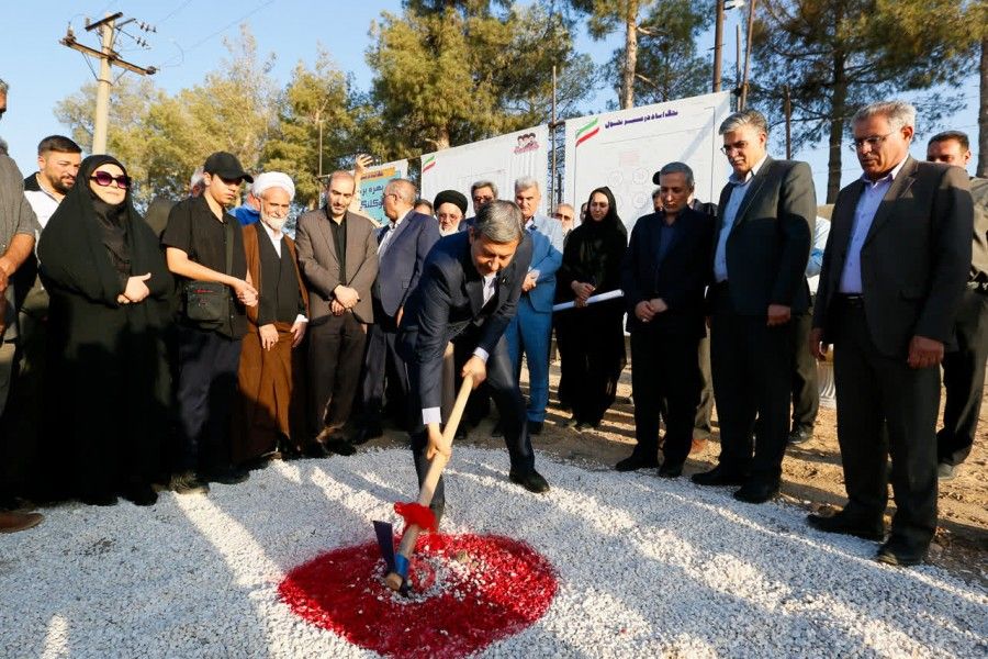 عملیات اجرایی مخزن ۱۰ هزار متر مکعبی آب نجفآباد آغاز شد