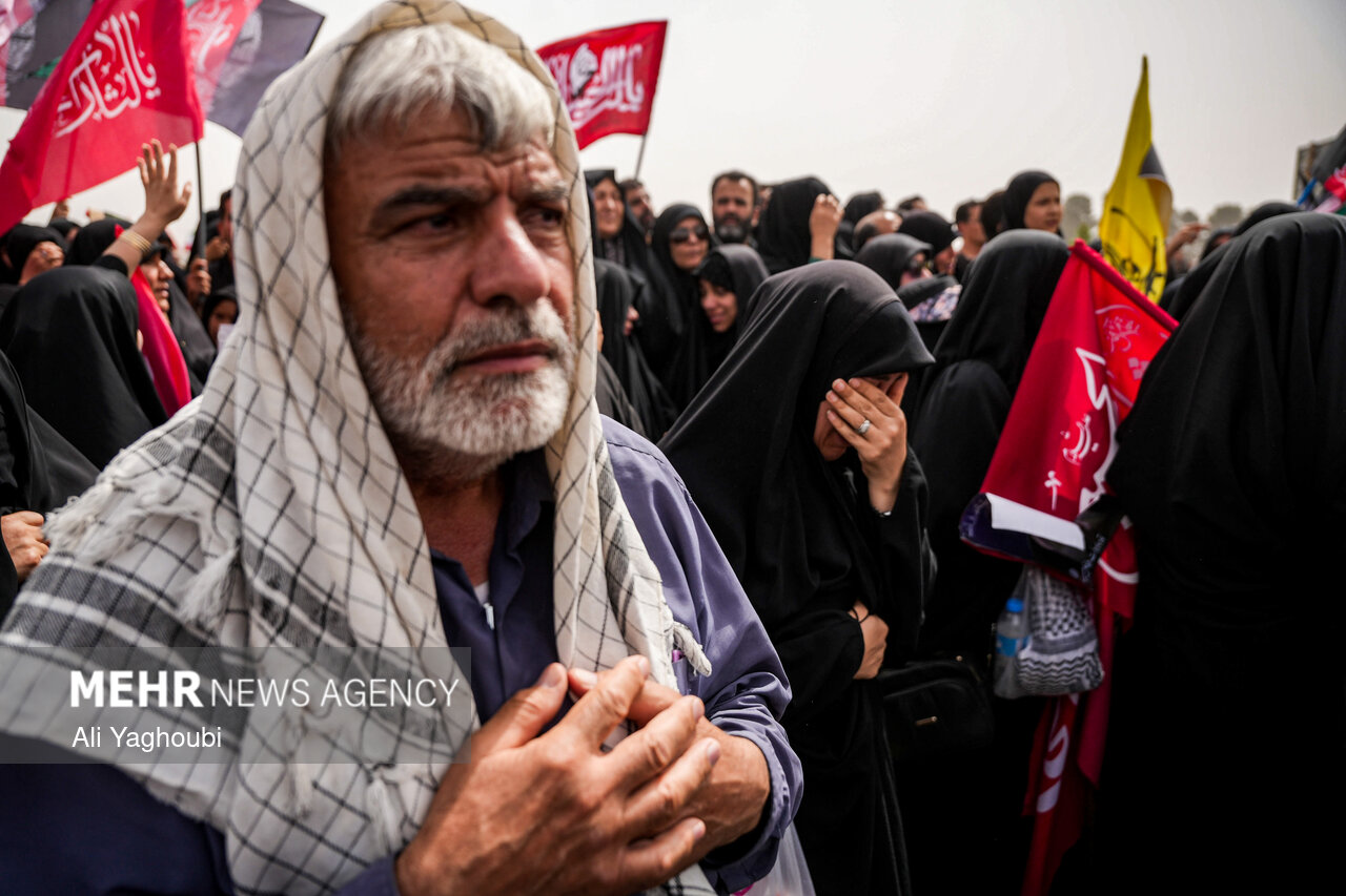 تشییع پیکر مطهر رهبر شهید انقلاب در قم - ۶