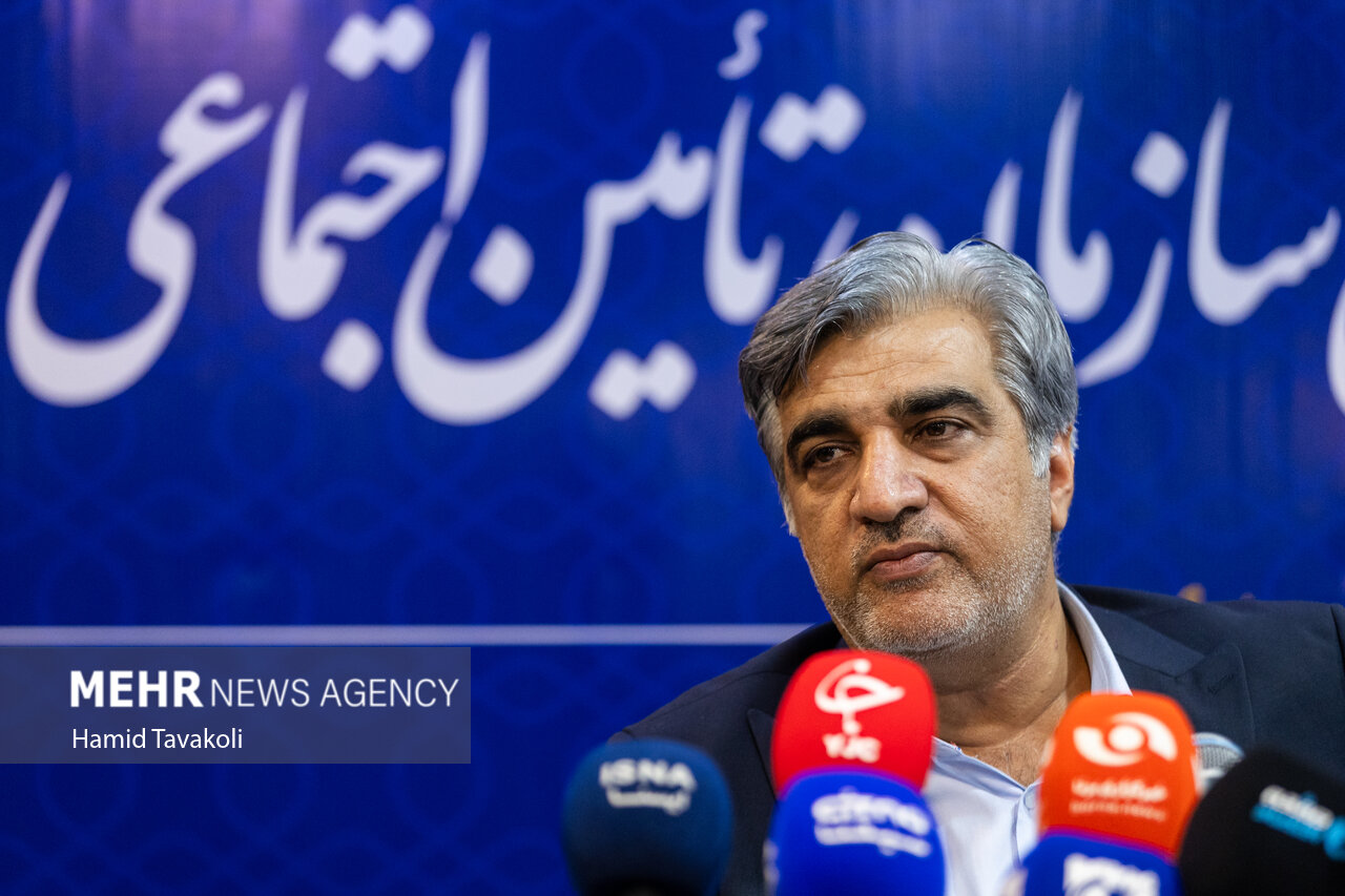 نشست خبری رییس سازمان تامین اجتماعی