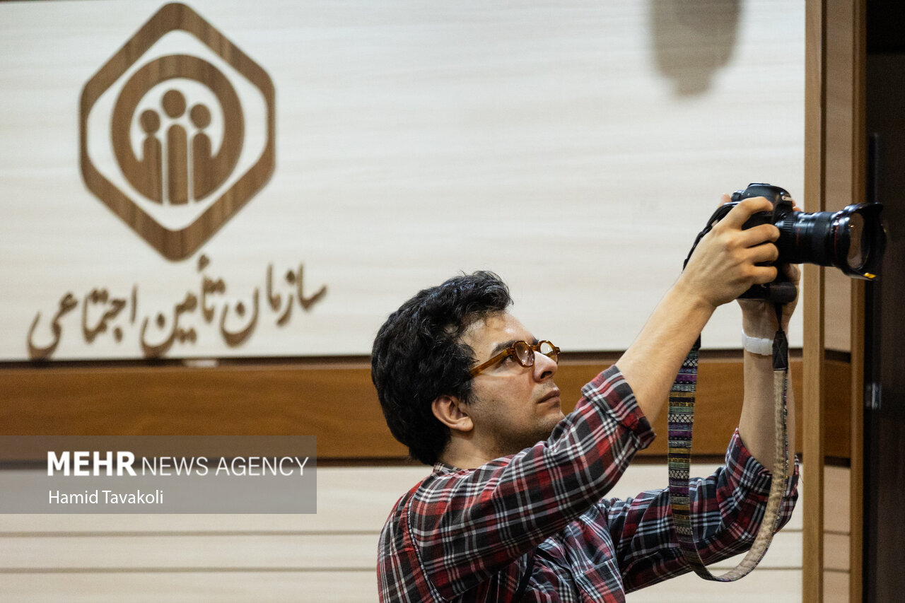 نشست خبری رییس سازمان تامین اجتماعی