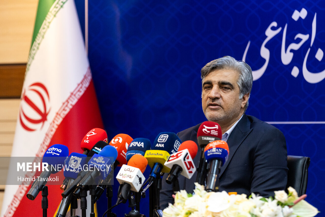 نشست خبری رییس سازمان تامین اجتماعی