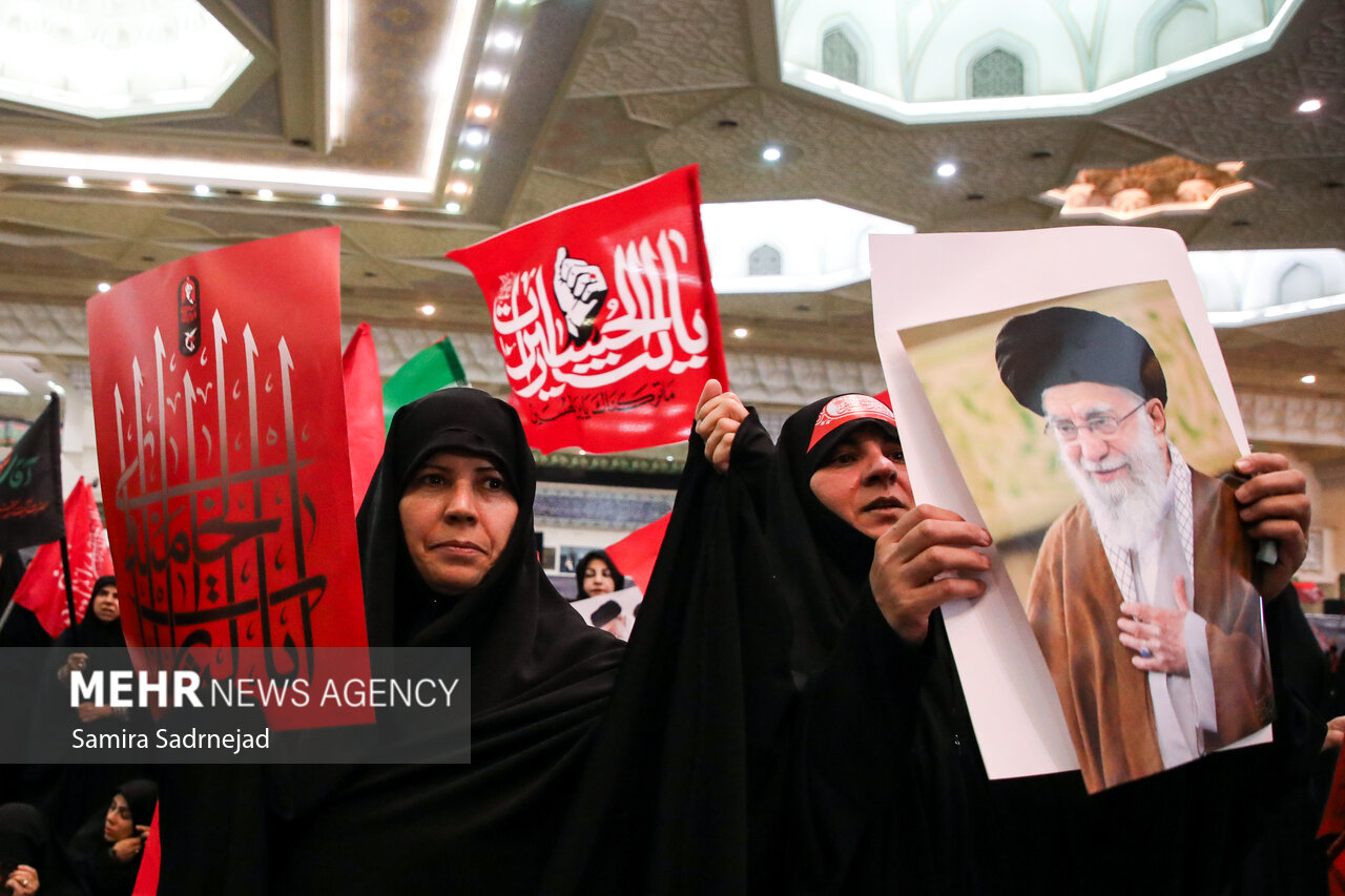 مراسم گرامیداشت رهبر شهید انقلاب در تهران