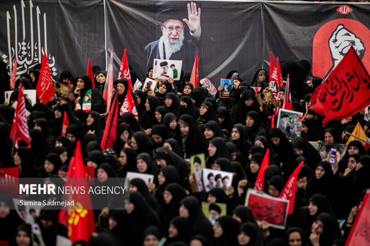 مراسم گرامیداشت رهبر شهید انقلاب در تهران