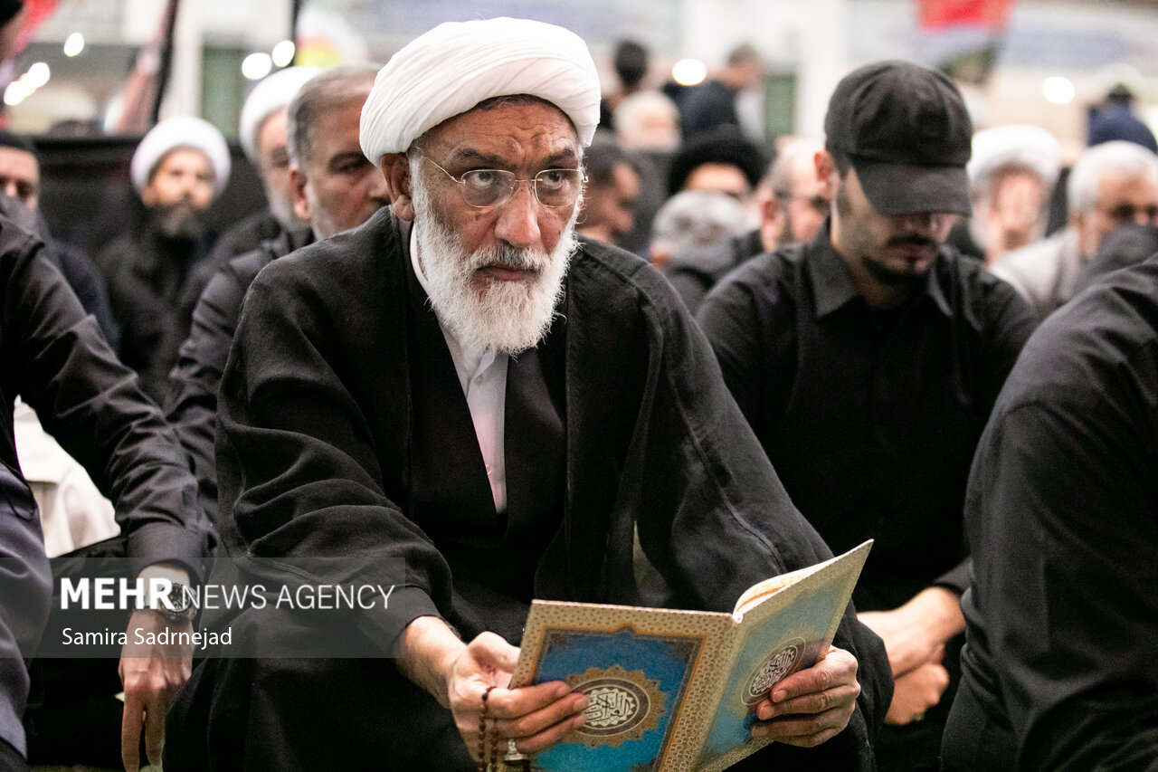 مراسم گرامیداشت رهبر شهید انقلاب در تهران
