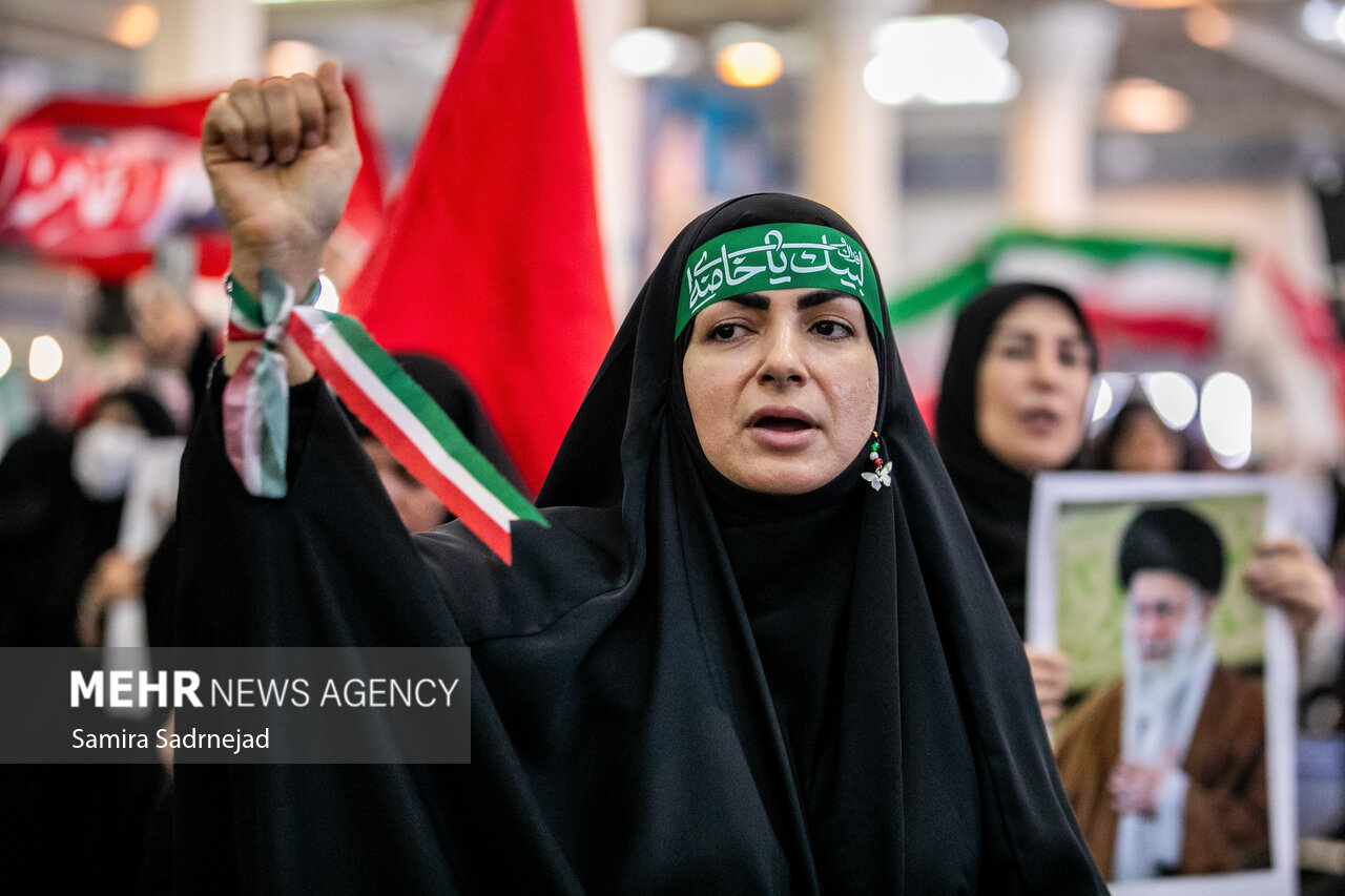 مراسم گرامیداشت رهبر شهید انقلاب در تهران