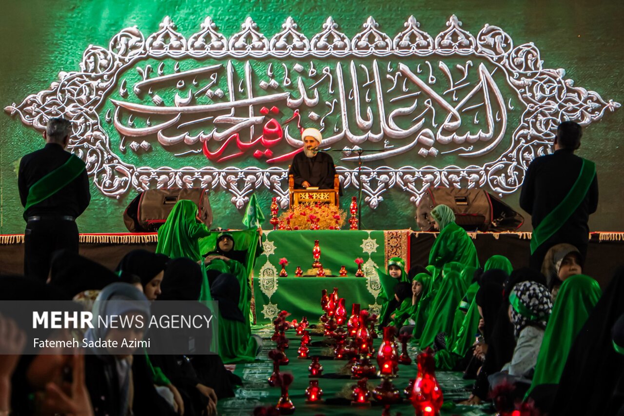 بزرگترین سفره حضرت رقیه(س) در قم
