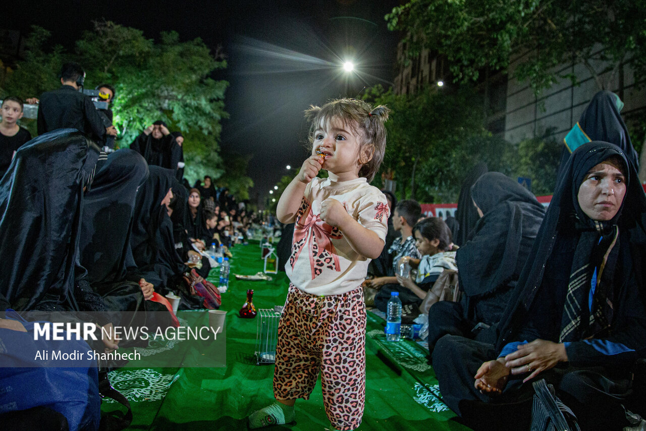 سفره حضرت رقیه(س) در مشهد