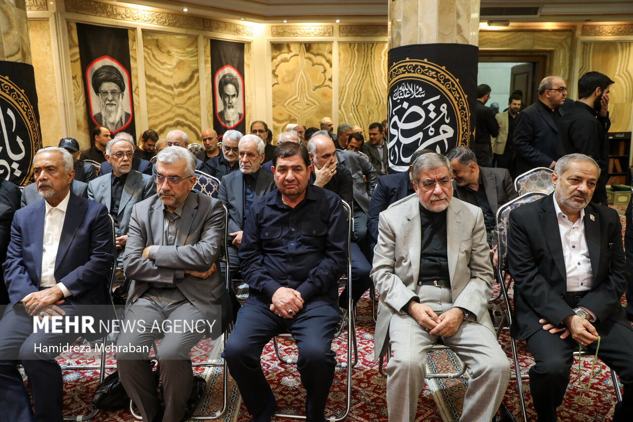 مراسم یادبود شهید زهرا حدادعادل در مسجد امام صادق(ع)