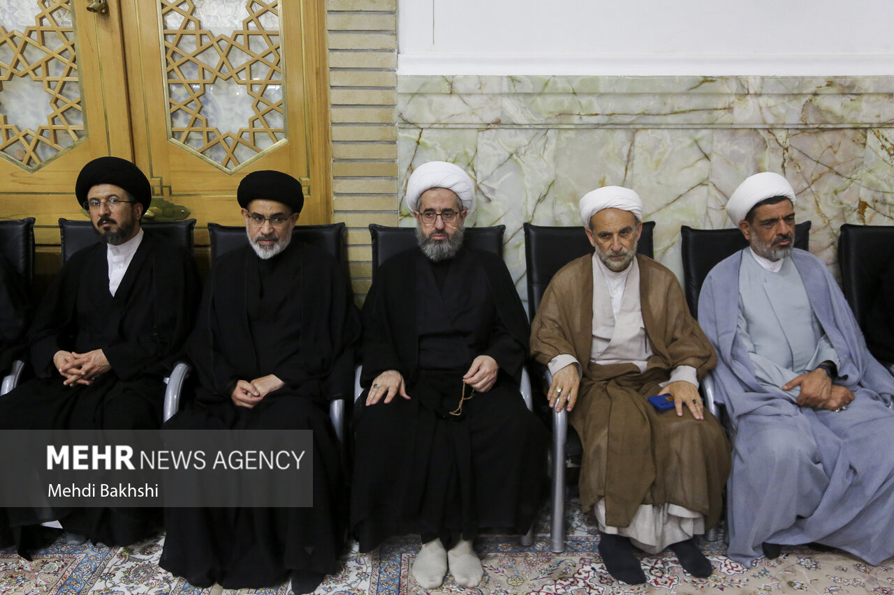 مراسم گرامیداشت رهبر شهید از سوی عتبه حسینیه در قم