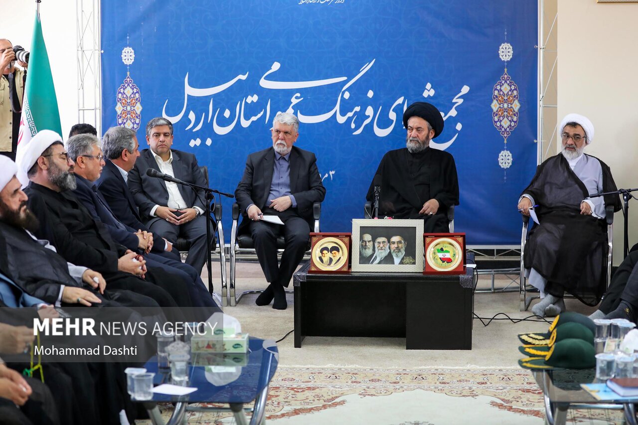 سفر وزیر فرهنگ و ارشاد اسلامی به اردبیل