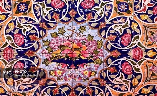 قم؛ نگین هنر کاشی هفت رنگ؛؛ کاشی‌هایی که در خدمت حرم اهل‌بیت(ع) نقش بستند