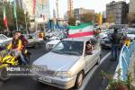 نمایی از شادی جهرمی ها بعد از برد ایران برابر ولز