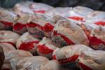 عرضه روزانه ۱۱۶ تن گوشت مرغ گرم در سطح استان قزوین