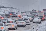 ترافیک سنگین در آزادراه قزوین - کرج/ بارش پراکنده در محورهای شمال