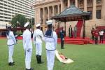 رییس‌جمهور در کاخ ریاست‌جمهوری سریلانکا مورد استقبال قرار گرفت
