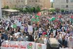مظاهرة أردنية حاشدة دعما لغزة ومناهضة للكيان الصهيوني في عمّان