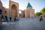 ساعت زمین در مجموعه تاریخی بسطام