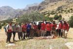 نجات کوهنورد گرفتار در بیستون پس از ۲۲ ساعت عملیات