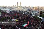 التشييع المليوني لقائد الأمة الشهيد بثّ الرعب في نفوس قتلة الشعب الإيراني