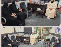 دیدار رئیس اداره بهزیستی با امام جمعه شهرستان قدس