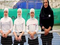 دختران تنیس کمتر از ۱۲ سال ایران قهرمان غرب آسیا شدند