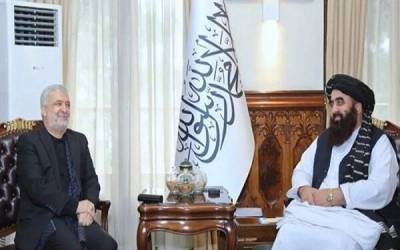 Iran envoy discusses Helmand water share with Taliban