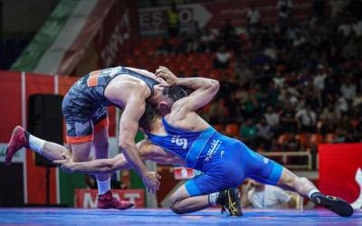 Iran wins freestyle wrestling Takhti Cup title