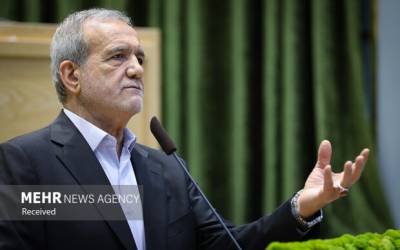 Pezeshkian slams western hypocrisy over human rights