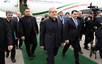 VIDEO: Watch Pezeshkian's visit to Azerbaijan in 100 seconds