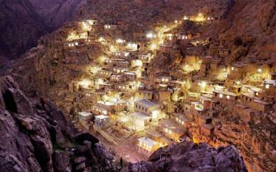 Uraman Village, stair-stepped heaven in Western Iran