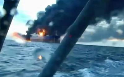 Tanker reportedly hit by projectile off Oman