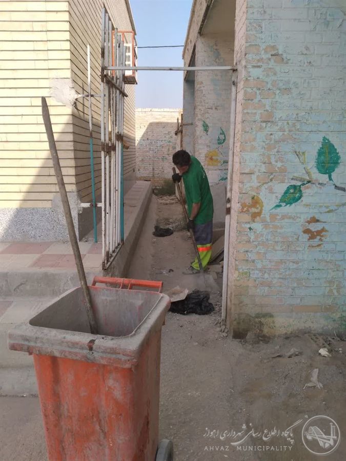 آمادهسازی مدارس کوی عیندو برای آغاز سال تحصیلی