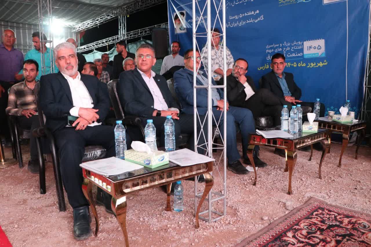 آبرسانی به ۸۳ روستا در قالب پویش سراسری «هر هفته ۵۰ روستا» به بهرهبرداری رسید