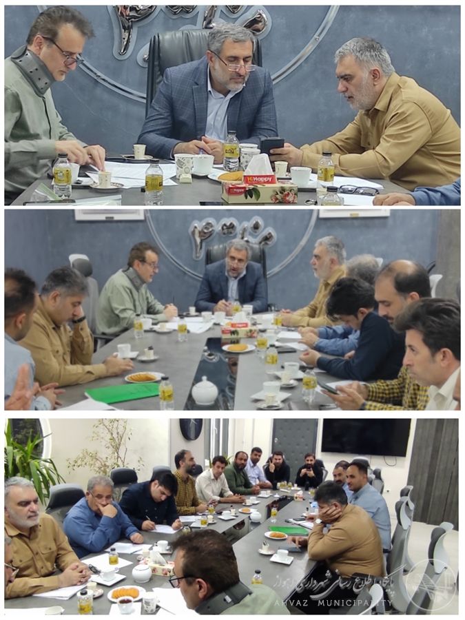 بررسی آمادگی منطقه چهار اهواز برای بارندگیهای پیشرو و ساماندهی نقاط آبگیر