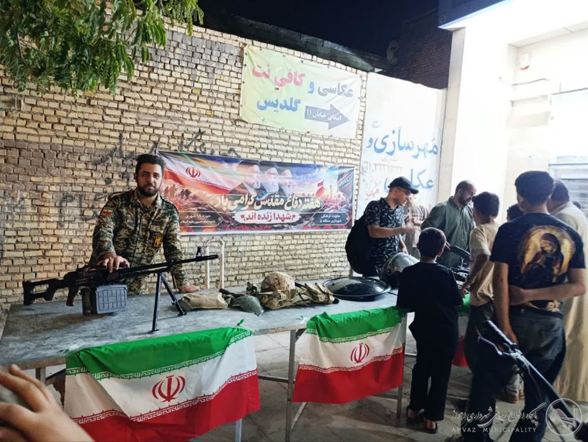 تجمع باشکوه اهالی ملاشیه در گرامیداشت هفته دفاع مقدس برگزار شد