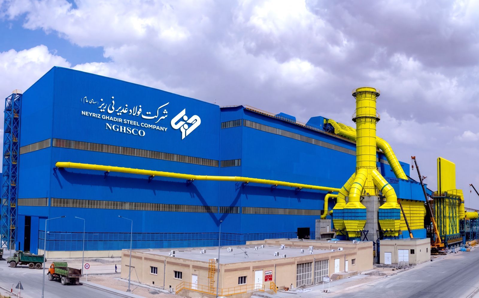 جهش ۵ برابری تولید شمش فولاد غدیر نیریز