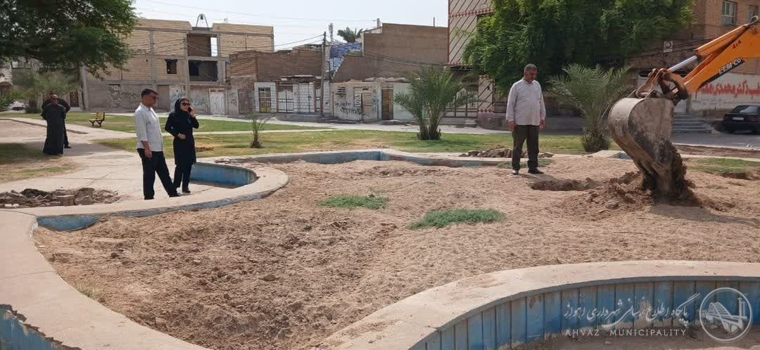 اقدام ضربتی شهرداری منطقه ۳ در پاسخ به مطالبه شهروندان؛ آغاز عملیات بهسازی و ساماندهی پارک یاس کوی زویه