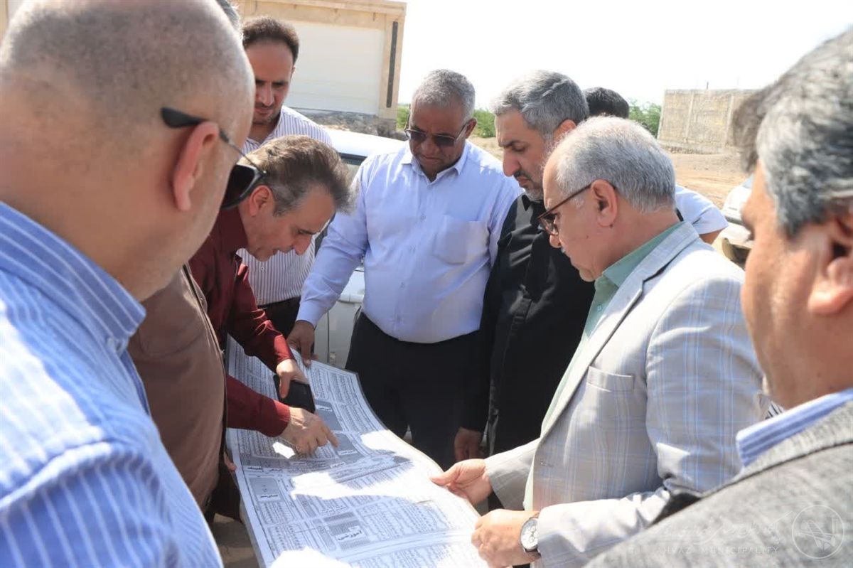بازدید سرزده شهردار اهواز از کوی اکباتان