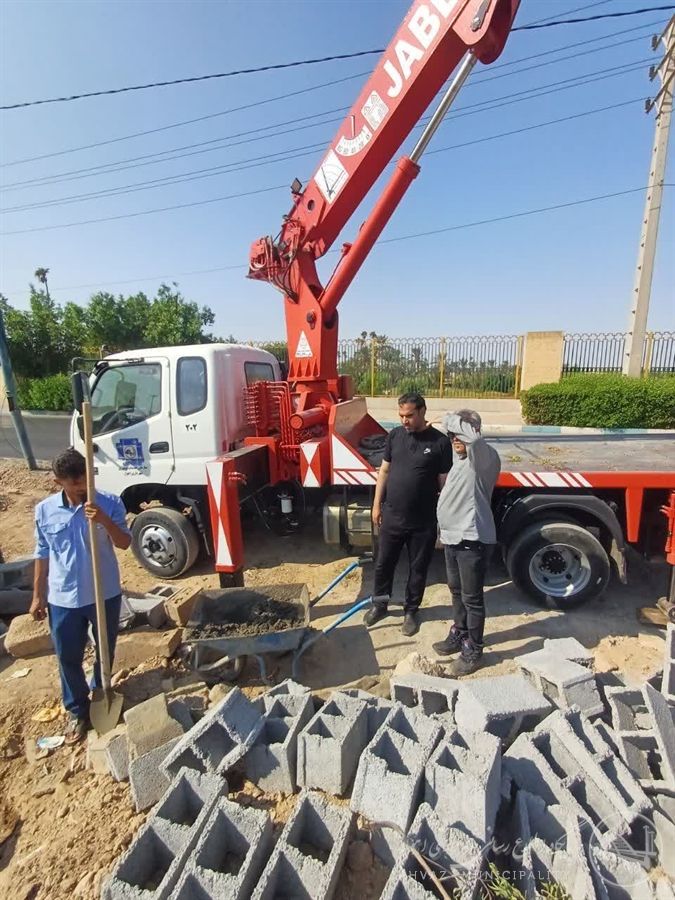 آمادهسازی زیرساخت نصب پمپ ورتیکال ساحلی برای تقویت سیستم دفع آبهای سطحی
