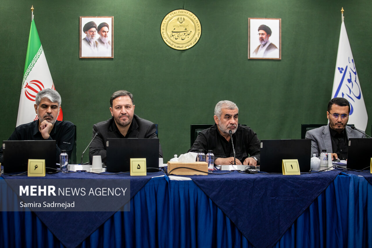 نشست علنی مجازی مجلس شورای اسلامی