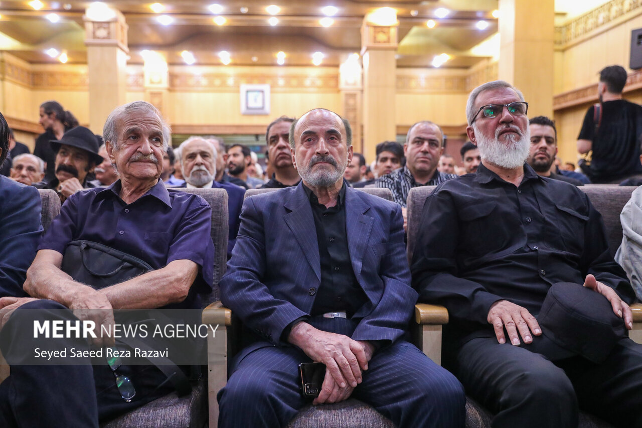 مراسم یادبود «اکبر عبدی»