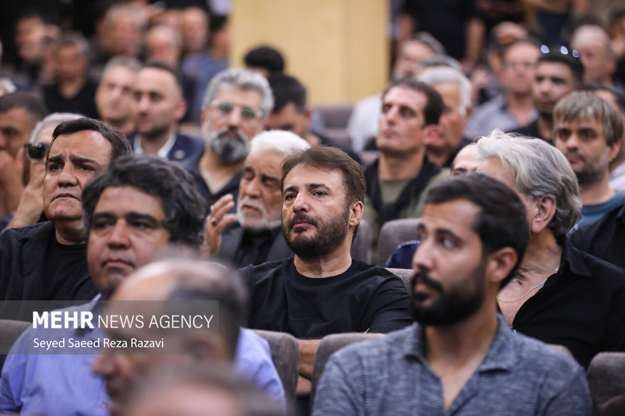 مراسم یادبود «اکبر عبدی»