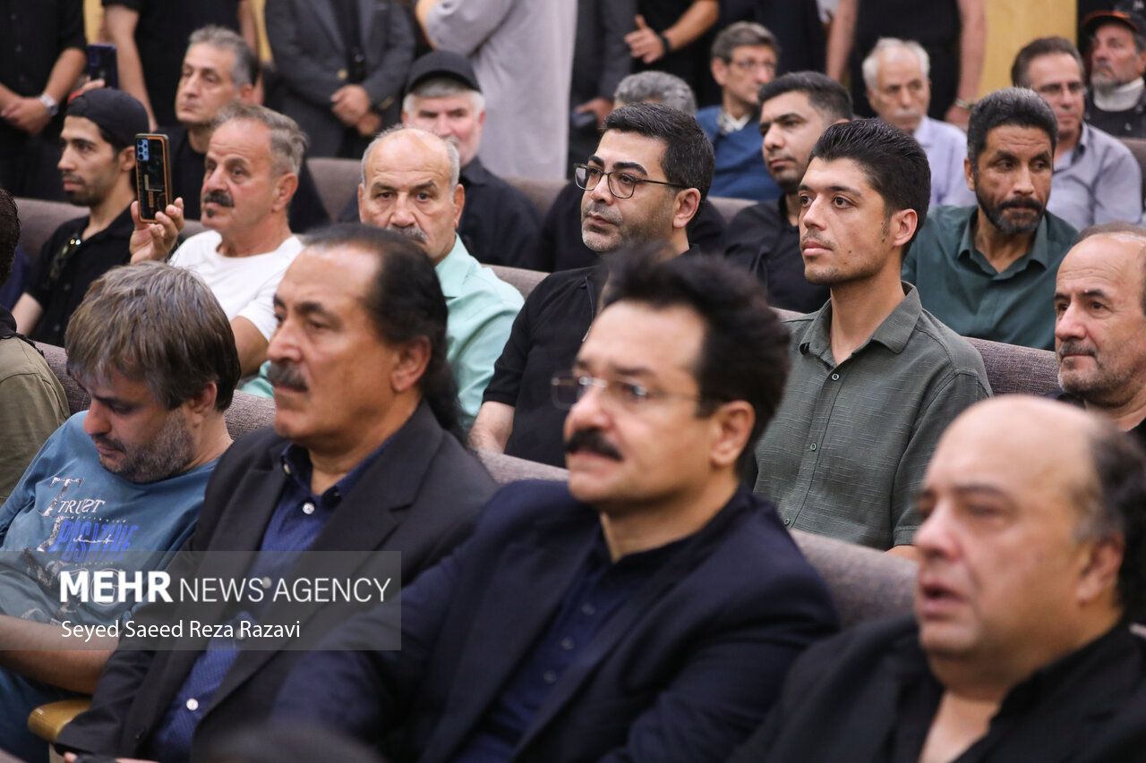 مراسم یادبود «اکبر عبدی»