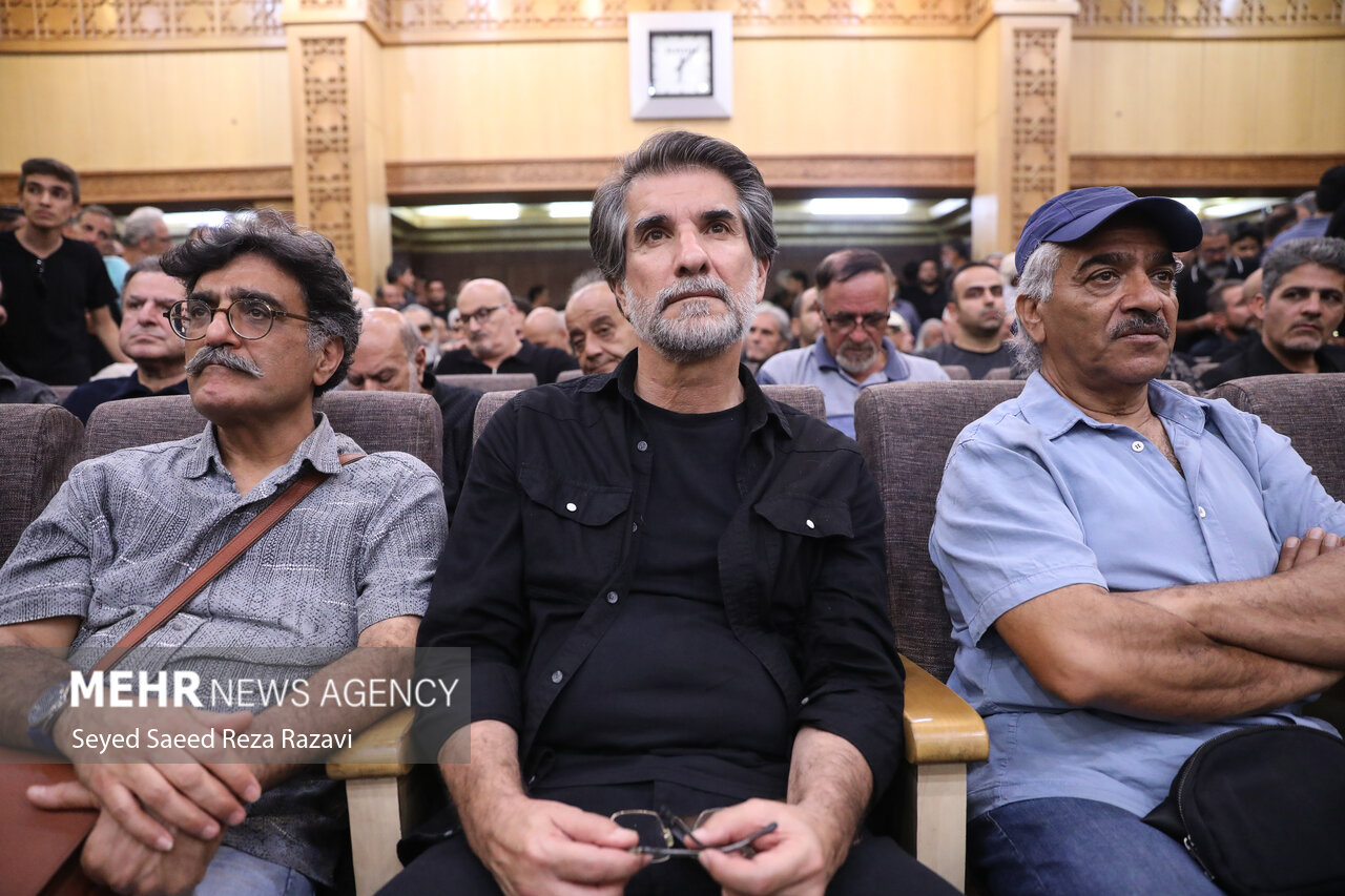 مراسم یادبود «اکبر عبدی»