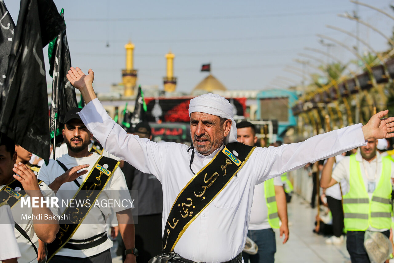 عزاداری قبیله «بنی‌عامر» در کربلا