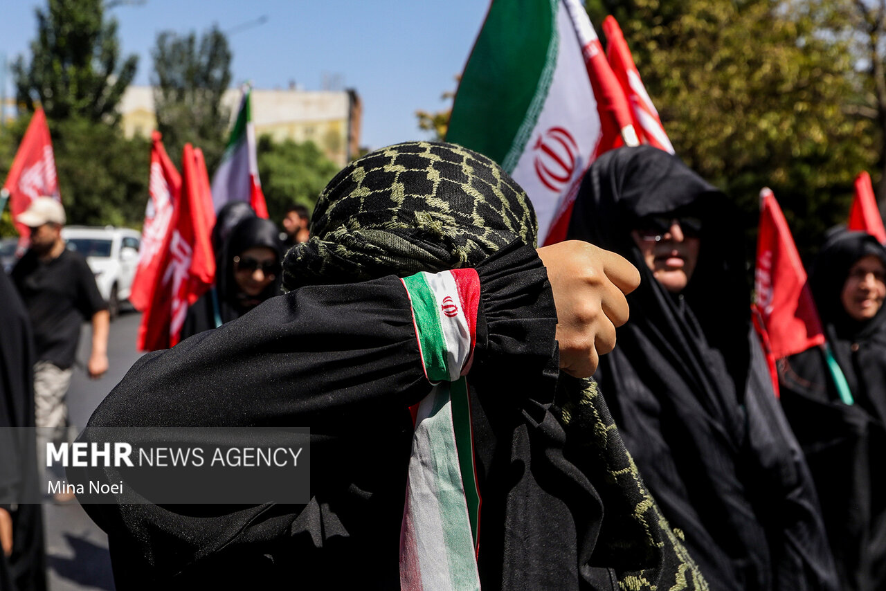 مراسم جاماندگان اربعین در تبریز