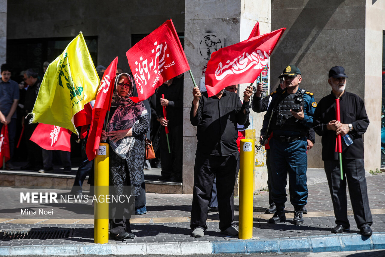مراسم جاماندگان اربعین در تبریز
