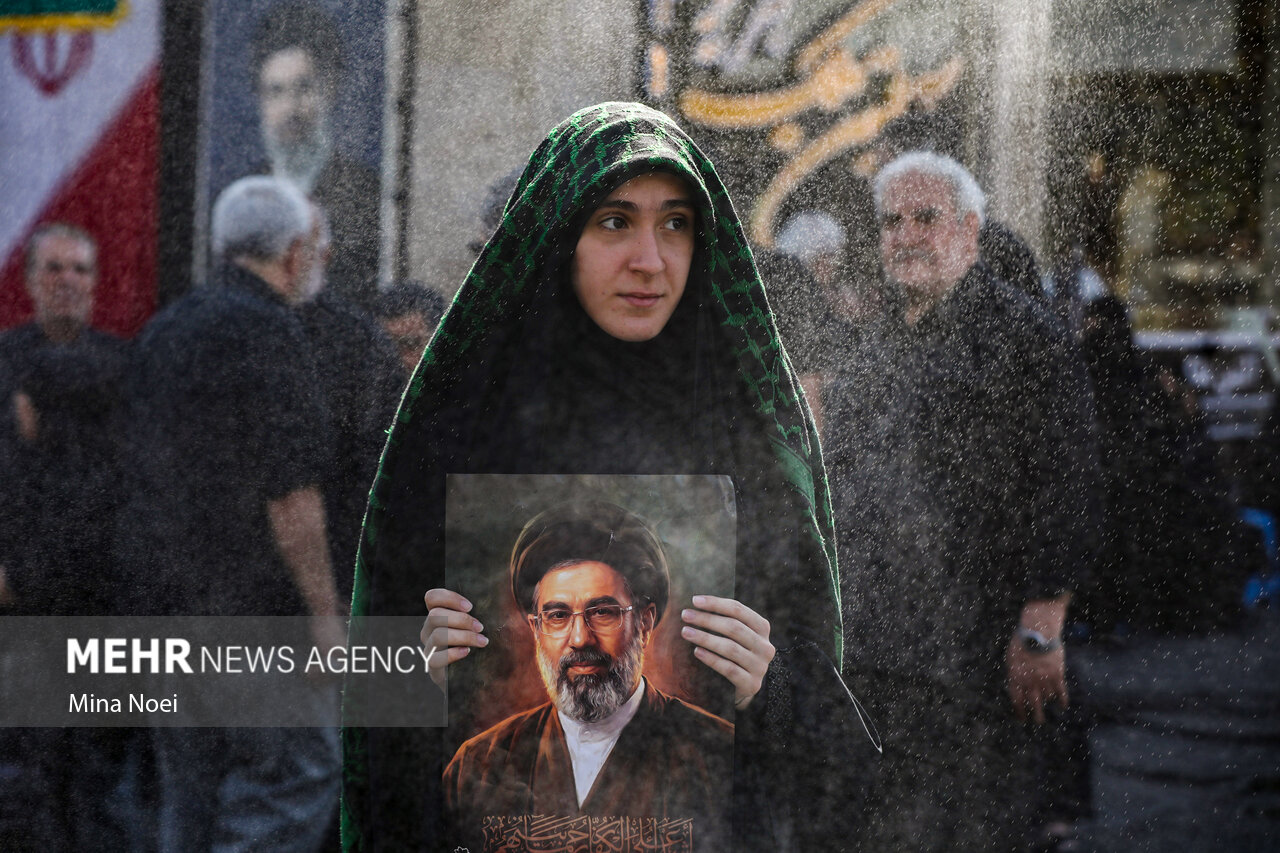 مراسم جاماندگان اربعین در تبریز