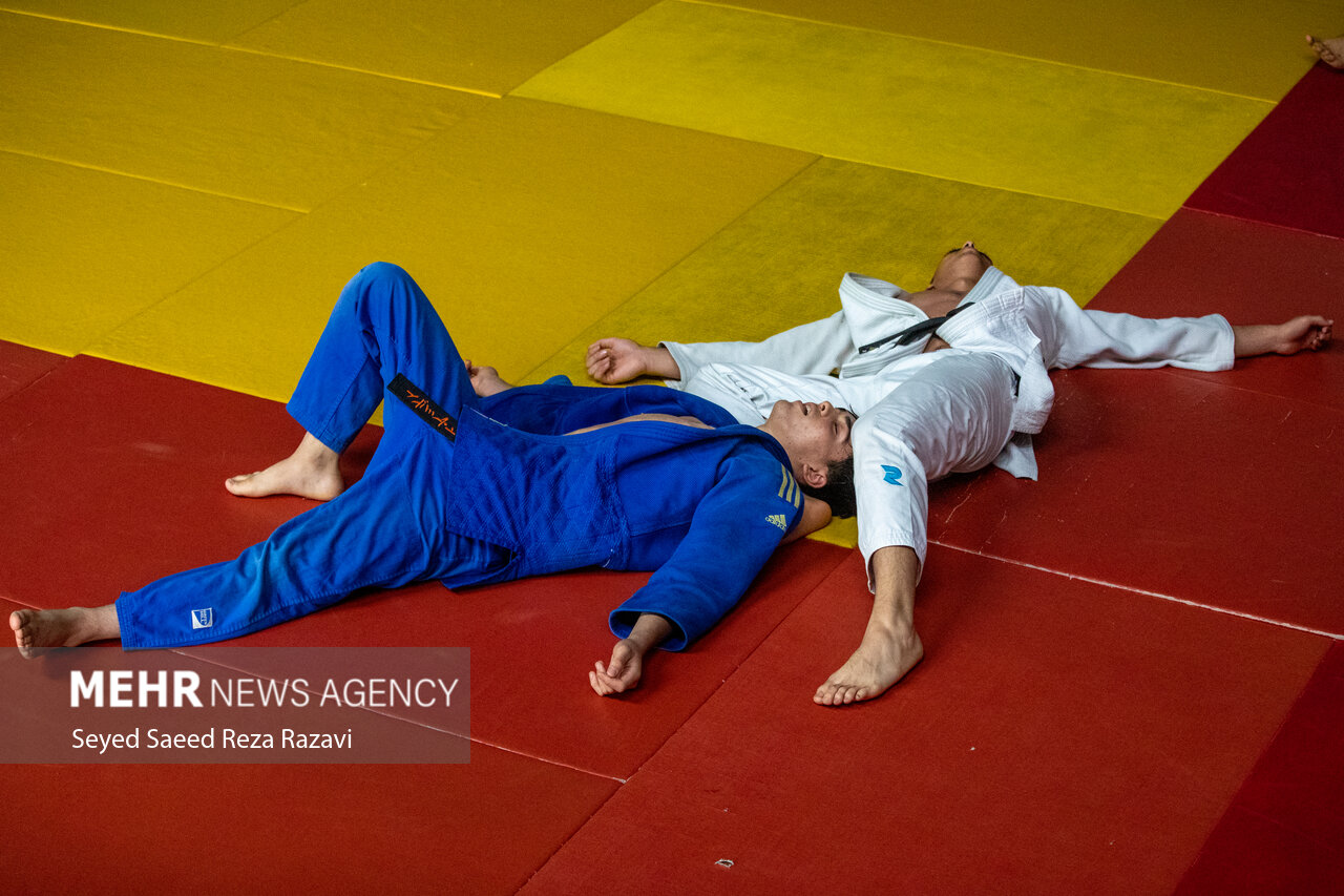 تمرین تیم ملی جودو نوجوانان